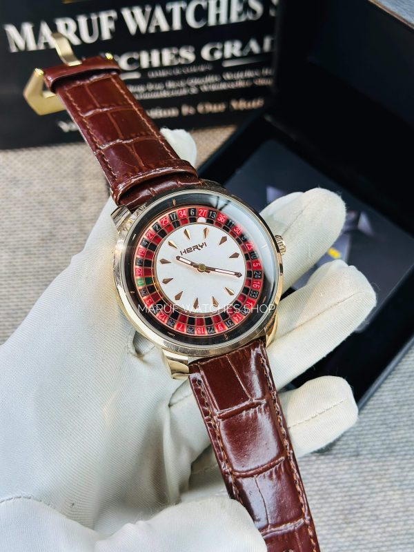 premium casino belt watch